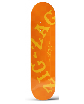ZIG ZAG SKATEBOARD ORANGE