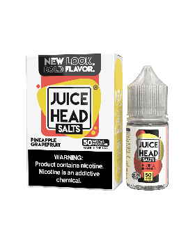 JUICE HEAD 30ML SALTS PINEAPPLE GRAPEFRUIT 50MG