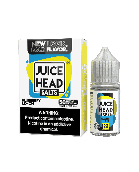JUICE HEAD 30ML SALTS BLUEBERRY LEMON 50MG