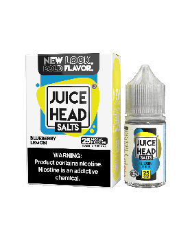 JUICE HEAD 30ML SALTS BLUEBERRY LEMON 25MG