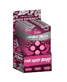 DESTROYER 7OH 150MG 4PK PINK 10C