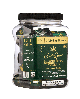 STICKY GREEN GR RE 1G SINGLES 20