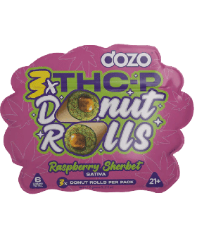 DOZO DT ROLLS 3PK RASPBERRY 5CT