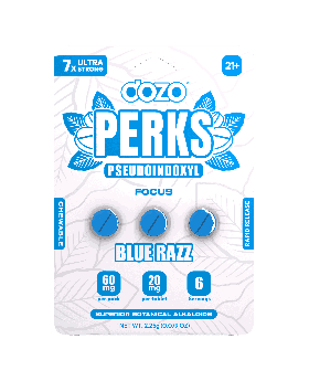 DOZO PSEU 20MG 3PK BLUE RAZZ 10C