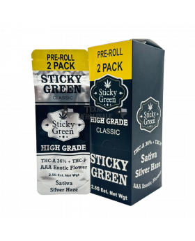 STICKY GREEN SL ROLLS SAT 10/2PK