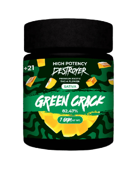 DESTROYER FLOWER 7G GREEN CRACK