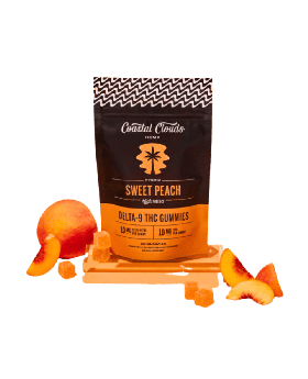 COASTAL GUMMY SWEET PEACH 5CT