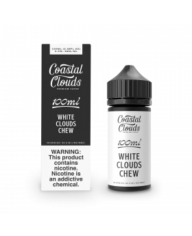 COASTAL CLOUDS 100ML WHITE CLOUDS CHEW 3MG