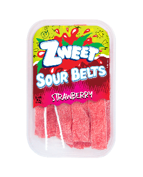 ZWEET BELTS STRAWBERRY 10OZ
