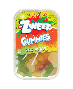ZWEET GUMMY ZOO ANIMALS 10OZ