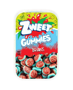ZWEET GUMMY BRAINS 10OZ