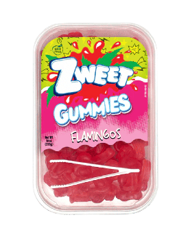 ZWEET GUMMY FLAMINGOS 10OZ