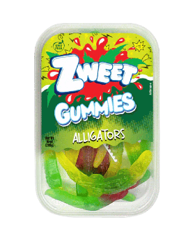 ZWEET GUMMY ALLIGATORS 10OZ