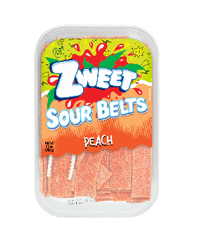 ZWEET BELTS PEACH 10OZ