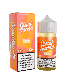 CLOUD NURDZ 100ML PEACH MELON 3MG