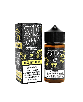 SADBOY 100ML CAKE LINE COCONUT CAKE 6MG