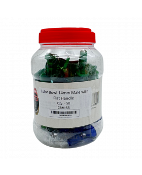 GLASS 14M COLR FLAT CBM55 50CT