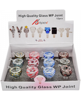 GLASS BD BOWL CLEAR BD912 12CT