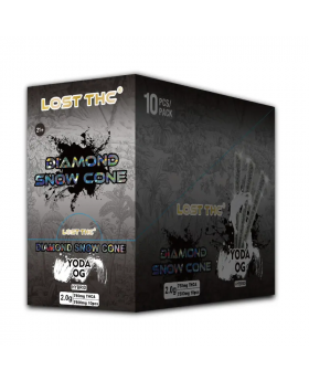 LOST THC SNOW CONE HYB YODA 10CT