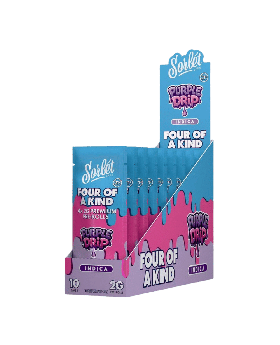 SORBET ROLLS 2G IND PURPLE 10/4P