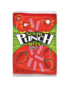 SOUR PUNCH PEG BITE STRAW 5OZ