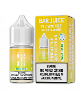 BAR JUICE 30ML PINEAPPLE APPLE PEAR 50MG