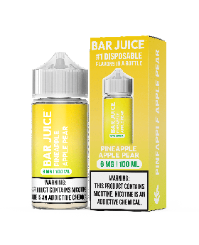 BAR JUICE 100ML PINEAPPLE APPLE PEAR 6MG