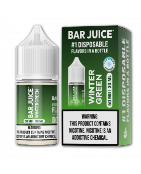 BAR JUICE 30ML WINTERGREEN 50MG
