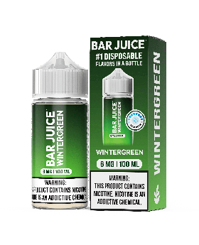 BAR JUICE 100ML WINTERGREEN 6MG
