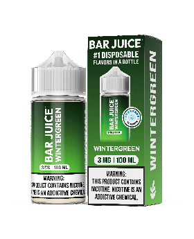 BAR JUICE 100ML WINTERGREEN 3MG