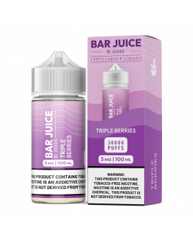 BAR JUICE 100ML TRIPLE BERRIES 3MG