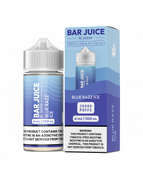 BAR JUICE 100ML BLUE RAZ ICE 6MG