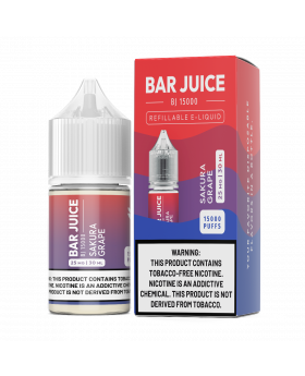 BAR JUICE 30ML SAKURA GRAPE 25MG