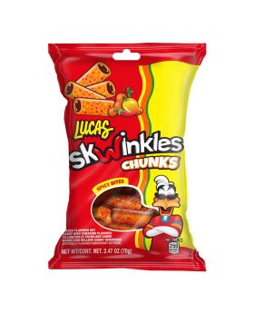 LUCAS SKWINKLES CHUNKS SPICY 6CT