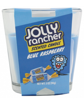 CANDLE 3OZ JOLLY RANCHER BLUE