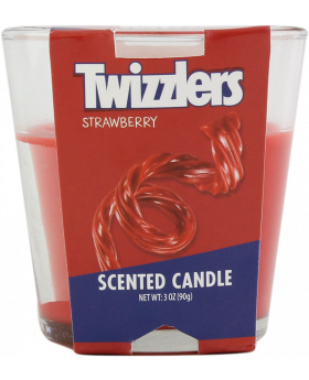 CANDLE 3OZ TWIZZLERS STRAWBERRY