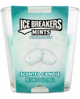 CANDLE 3OZ ICEBREAKERS MINT