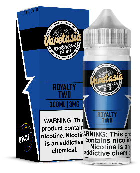 VAPETASIA 100ML ROYALTY TWO 3MG