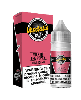 VAPETASIA 30ML MILK POPPY 48MG