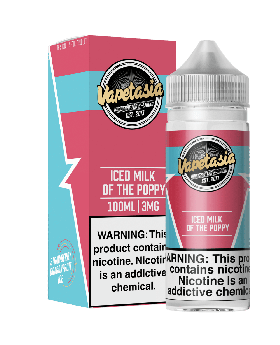 VAPETASIA 100ML ICED MLK POP 6MG