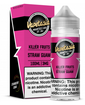 VAPETASIA 100ML STRAW GUAW 3MG
