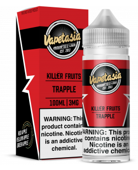 VAPETASIA 100ML TRAPPLE 3MG