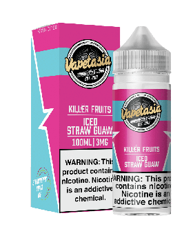 VAPETASIA 100ML ICED ST GUAW 6MG