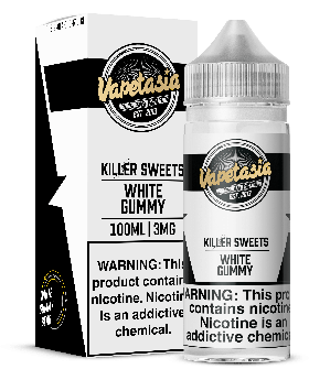 VAPETASIA 100ML WHITE GUMMY 3MG