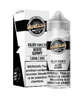 VAPETASIA 100ML WHITE GUMMY 6MG