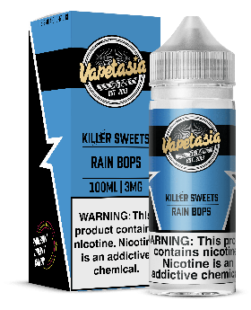 VAPETASIA 100ML RAIN BOPS 3MG