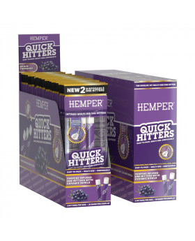 HEMPER QUICK HITTER GRAPE 20CT