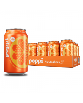 POPPI 12OZ ORANGE 12CT