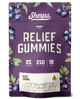 SHERPA GUMMY 25MG 10PK ACAI GRA