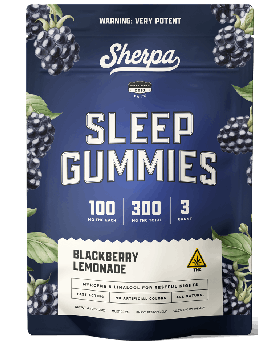 SHERPA GUMMY 100MG 3PK BLK LEMON